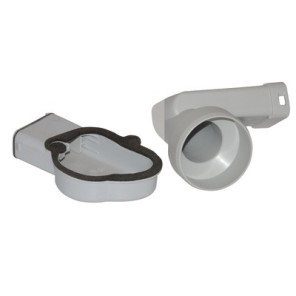 Kit raccordement gaine air extérieur Ø50 80 -rg14- CUENOD - 3832705
