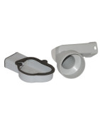 Kit raccordement gaine air extérieur Ø50 80 -rg14- CUENOD - 3832705