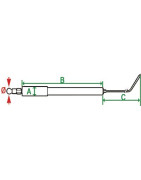 Sonde ionisation C28/C34- DIFF pour Cuenod - 146329
