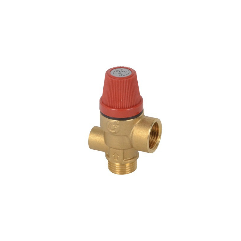 Soupape chauffage 3b porte mano MF1/2"- DIFF - 40802