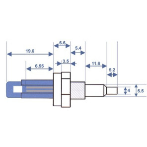 Sonde NTC IDRA3000- DIFF pour Atlantic - 198733