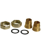 Kit raccords-unions laiton F1/2"xF1"- WILO - 4092743