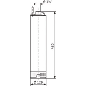 Pompe immergée SUB TWI5-304EM- WILO - 4104118