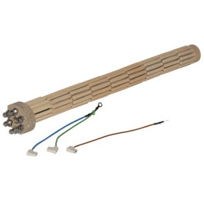 Résistance stéatite barillet tête ovale 3000W, 490mm, TC- DIFF pour Chaffoteaux - 396010-01