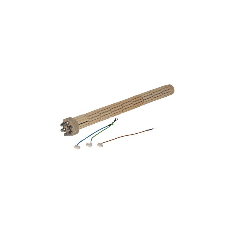 Résistance stéatite barillet tête ovale 3000W, 490mm, TC- DIFF pour Chaffoteaux - 396010-01