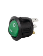 Interrupteur unipolaire Ø23 lumineux ver- DIFF pour Bosch - 87168249040