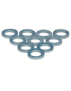 Joint plat ø 14,5x8,5x2- DIFF pour De Dietrich Chappée - S62715 - (X10) Joint plat ø 14,5x8,5x2- DIFF pour De Dietrich Chappée - S62715 - (X10)