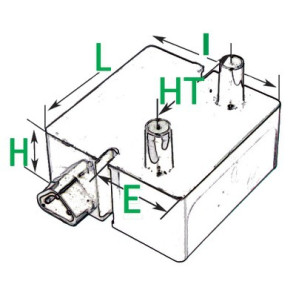Transformateur d'allumage BTL 3- DIFF pour Baltur - 0005020044