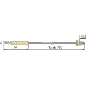 Thermocouple HYDROTHERM- STIEBEL ELTRON - 95171