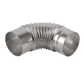 Coude à 90° Ø125mm- ISOTIP JONCOUX - 012112