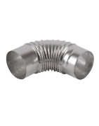 Coude à 90° Ø125mm- ISOTIP JONCOUX - 012112