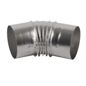 Coude à 45° Ø125mm- ISOTIP JONCOUX - 012412