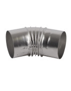 Coude à 45° Ø125mm- ISOTIP JONCOUX - 012412