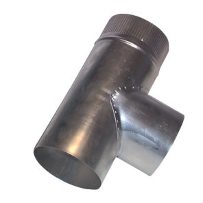 Té à 90° Ø125mm- ISOTIP JONCOUX - 013012