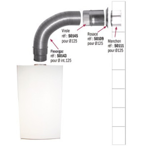 FLEXORGAZ Ø140mm- ISOTIP JONCOUX - 644139