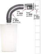 FLEXORGAZ Ø140mm- ISOTIP JONCOUX - 644139