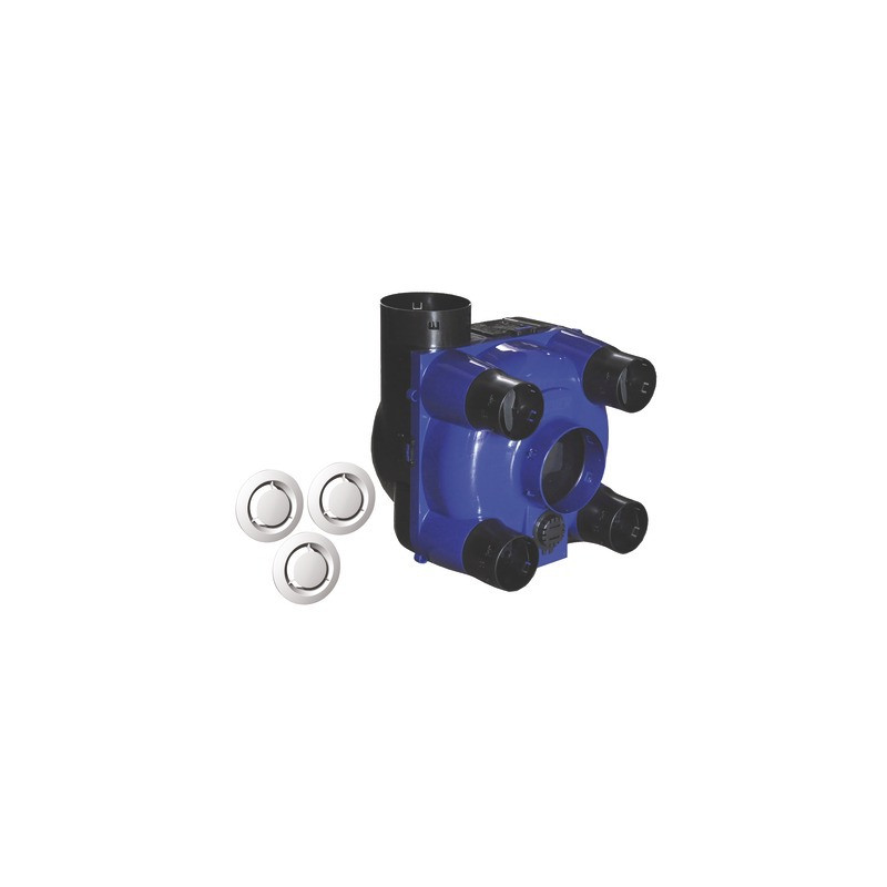 Caisson VMC autoréglable KHEO 3 3 bouche- DIFF - 50243