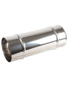 Tuyau inox Ø125mm x 1.00m- ISOTIP JONCOUX - 031012