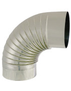 Coude à 90° Ø125mm- ISOTIP JONCOUX - 032112