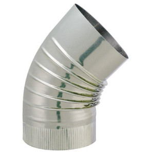 Coude à 45° Ø125mm- ISOTIP JONCOUX - 032412