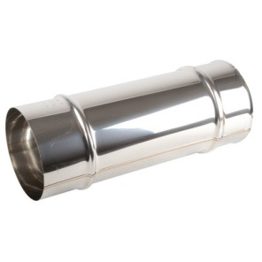 Tuyau inox Ø125mm x 0.33m- ISOTIP JONCOUX - 031312