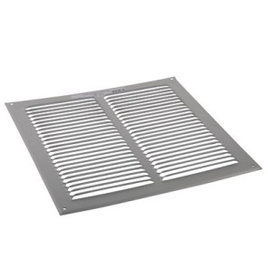 Grille de ventilation aluminium brut 250x250- ANJOS - 6807