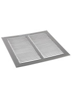 Grille de ventilation aluminium anodisé 150x150- ANJOS - 6603 Grille de ventilation aluminium anodisé 150x150- ANJOS - 6603