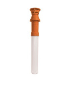 Terminal vertical ocre Ø60/100mm- UBBINK - 224004 Terminal vertical ocre Ø60/100mm- UBBINK - 224004