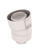 Coude 15°condensation fioul/gaz PPTL/PVC- UBBINK - 229201 Coude 15°condensation fioul/gaz PPTL/PVC- UBBINK - 229201