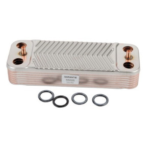 Échangeur sanitaire 14 plaques- DIFF pour Chaffoteaux - 571646