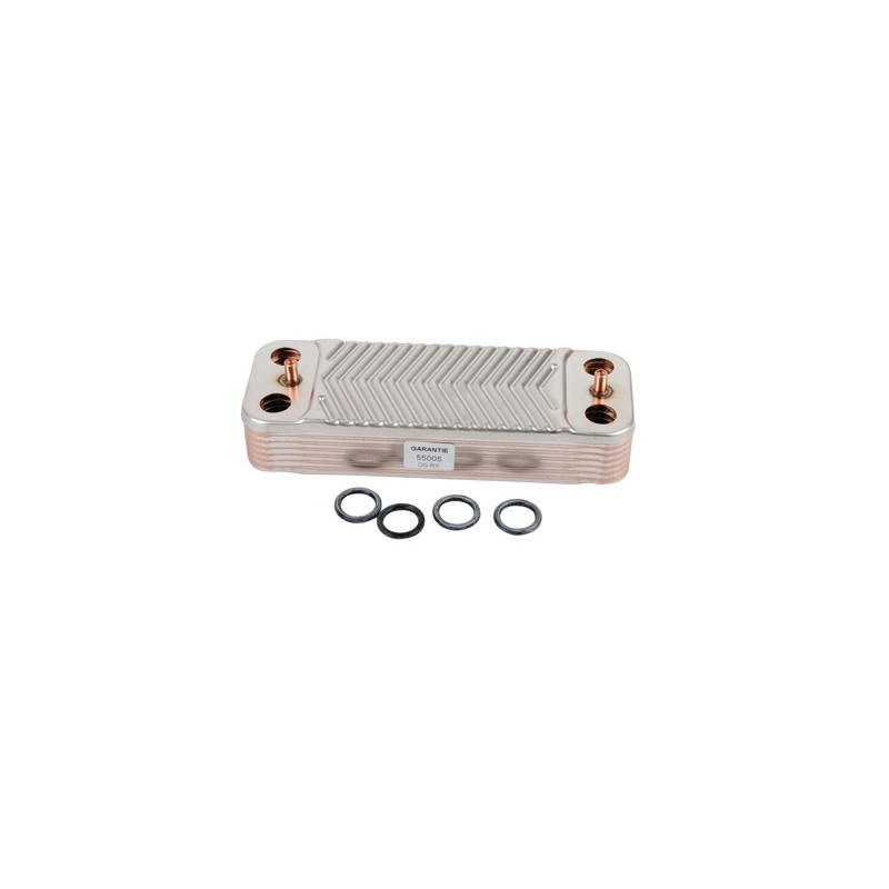 Échangeur sanitaire 14 plaques- DIFF pour Chaffoteaux - 571646