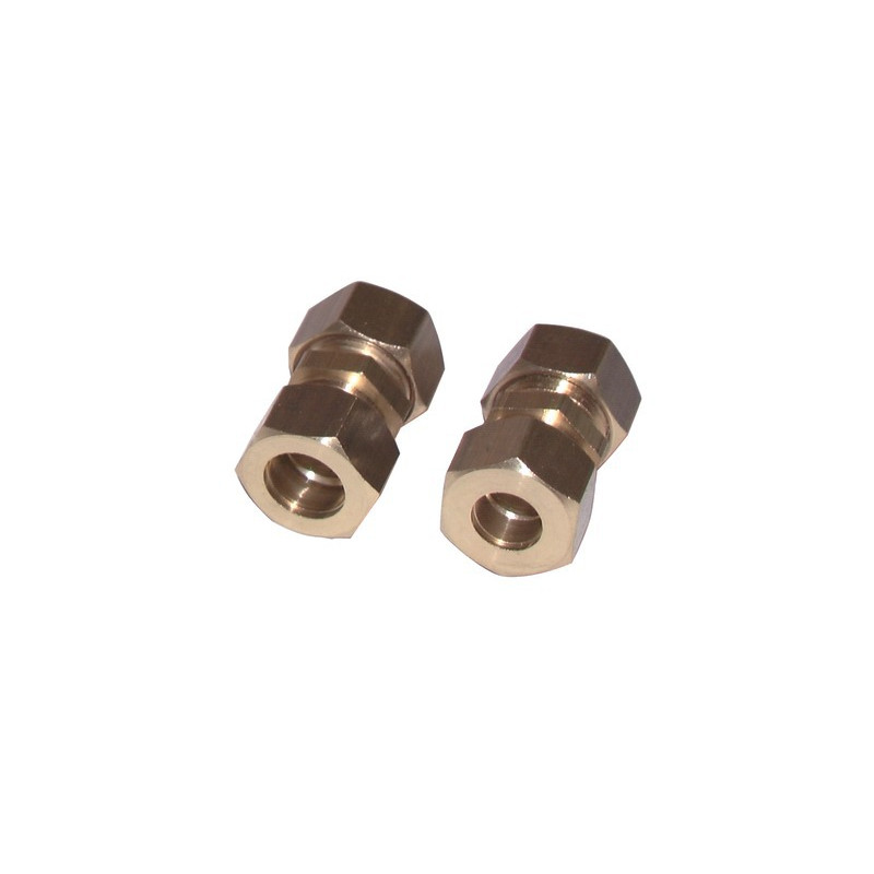 Raccord à olive droit M3/8" x tube 14mm- DIFF - 601600  - (X2)