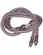 Flexible fioul M1/8" x F1/4" droit- DIFF - 602050  - (X2)