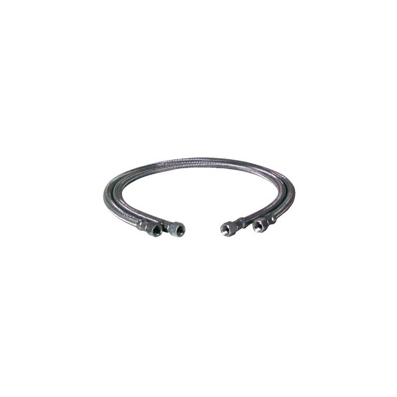 Flexible fioul F3/8" x F3/8" droit longueur 750mm- DIFF - 602110  - (X2)