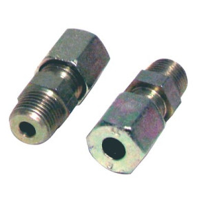 Raccord à bague droit M3/8" x tube 12mm- DIFF - 602391  - (X2)