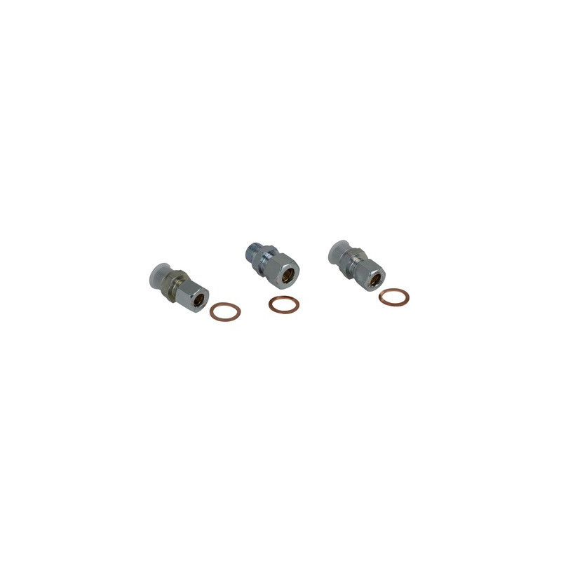 Set 3 raccords FLOCOTOP G 3/8"- AFRISO - 1140157  - (X3)