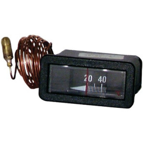 Thermomètre rectangulaire, capillaire 1,5m- DIFF - 606010