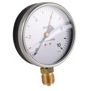 Manomètre acier, sec non remplissable Ø1- DIFF - 606135
