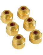 Écrou flare F NS 4-4 Ø1/4"- DIFF - 608020 - (X6) Écrou flare F NS 4-4 Ø1/4"- DIFF - 608020 - (X6)