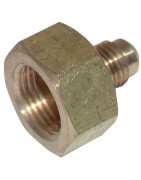 Raccord flare adaptateur M5/8"xF18/150- DIFF - 609003