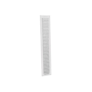 Grille à auvents en aluminium prélaqué blanc GA BL 100 x 200 GAM- ANJOS - 6779