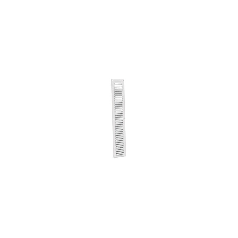 Grille à auvents en aluminium prélaqué blanc GA BL 100 x 200 GAM- ANJOS - 6779