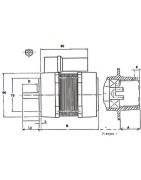 Moteur AACO 60.2.75.32M- DIFF - 702105