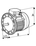 Moteur de brûleur 135 2 370 TV- DIFF - 702382 Moteur de brûleur 135 2 370 TV- DIFF - 702382
