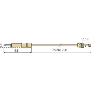 Thermocouple- DIFF pour Deville - 200159