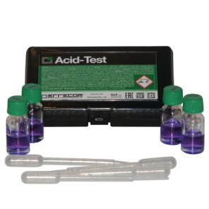Acid test - Kit 4 pz acid test olio per sistemi HAVC&R- DIFF - 806091