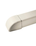 Embout 110x75 blanc pur 9010- DIFF - 806368 - (X6) Embout 110x75 blanc pur 9010- DIFF - 806368 - (X6)