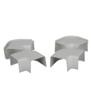 Courbe plane 110x75 blanc pur 9010- DIFF - 806389  - (X6)