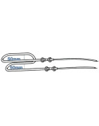 Résistance blindée filetée M10 ECB2 900W- DIFF - 807350