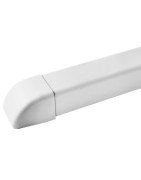 Embout 60x45 blanc pur 9010- DIFF - 807408 - (X12) Embout 60x45 blanc pur 9010- DIFF - 807408 - (X12)